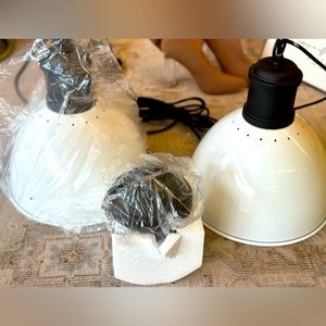 White & Black Hanging Pendant light